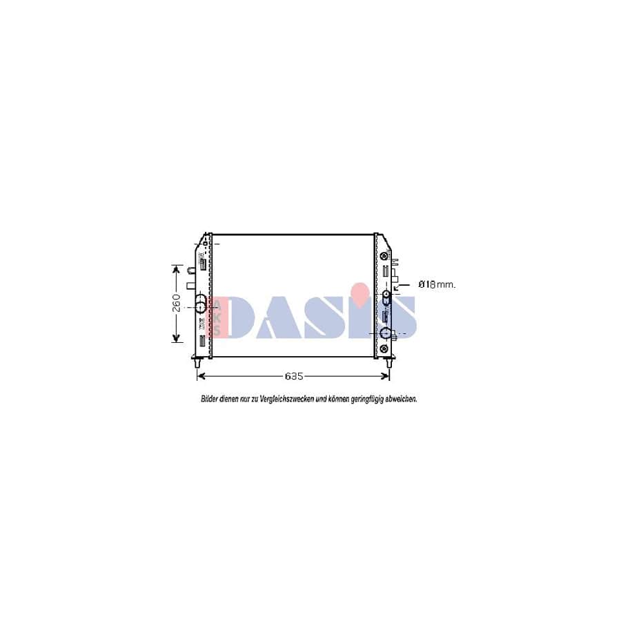 AKS Dasis 110062N Engine Radiator For Mazda Mx-5 III (Nc) | ML Performance UK