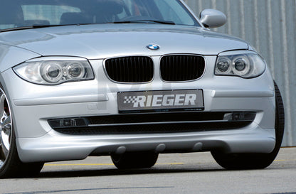 Rieger 00035022 BMW 1 Series E87 Front Splitter 1 | ML Performance UK Car Parts