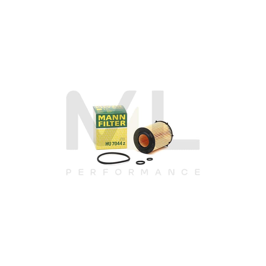 MANN-FILTER HU 7044 z Oil Filter with seal, Filter Insert | ML Performance Car Parts