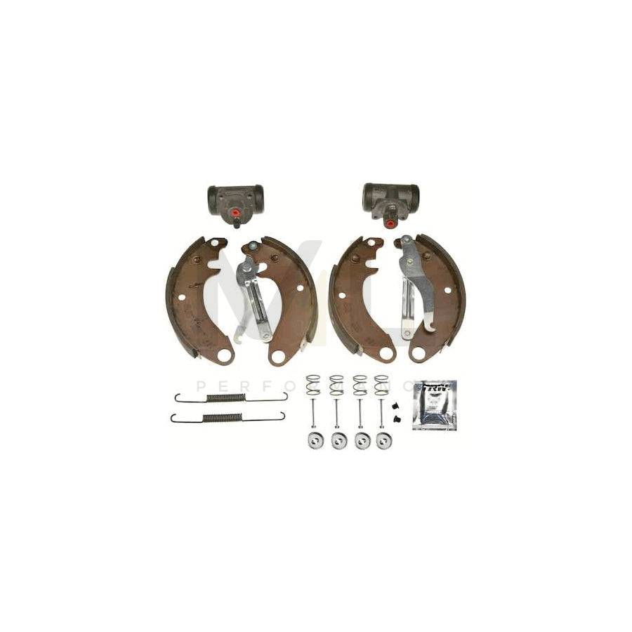 TRW Brake Kit BK1100 Brake Shoe Set with wheel brake cylinder | ML Performance Car Parts