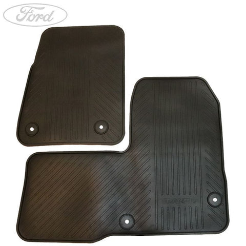 GENUINE FORD 1945228 TRANSIT TOURNEO CUSTOM FRONT RUBBER FLOOR MATS SET 2013 | ML Performance UK