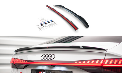 Maxton Design AU-A7-C8-SLINE-CAP1T Spoiler Cap Audi A7 C8 / C8 S-Line / S7 C8 / RS7 C8 | ML Performance UK Car Parts