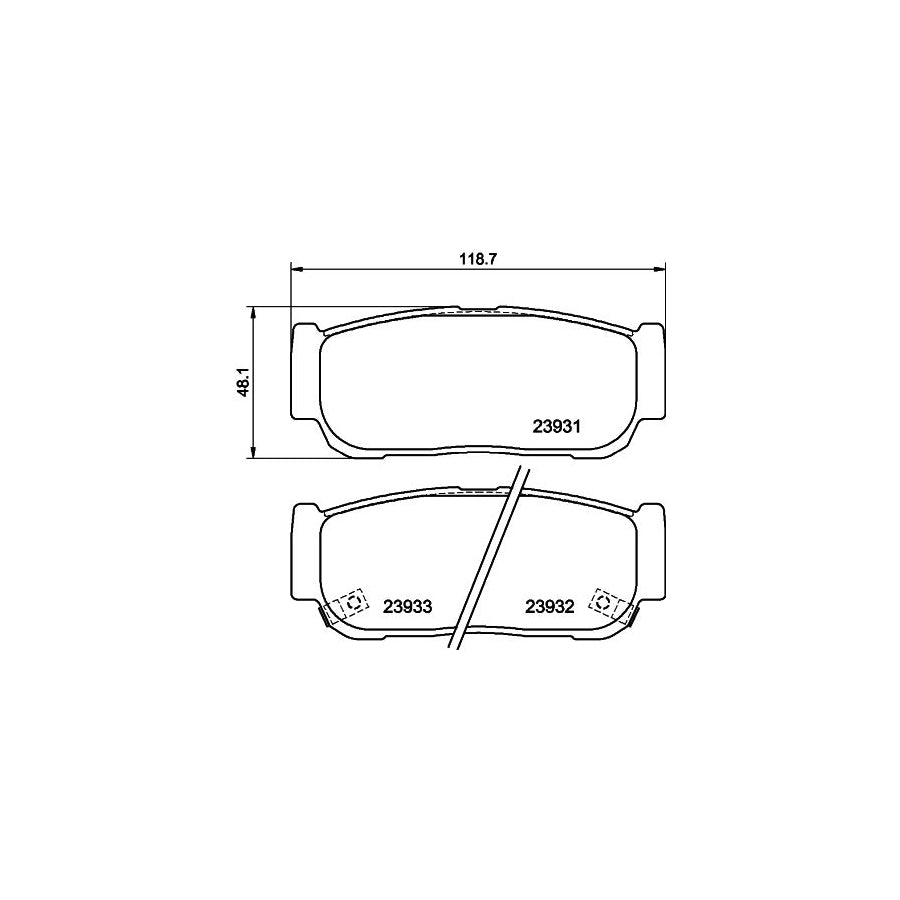 Hella 8MP 376 805-174 Water Pump