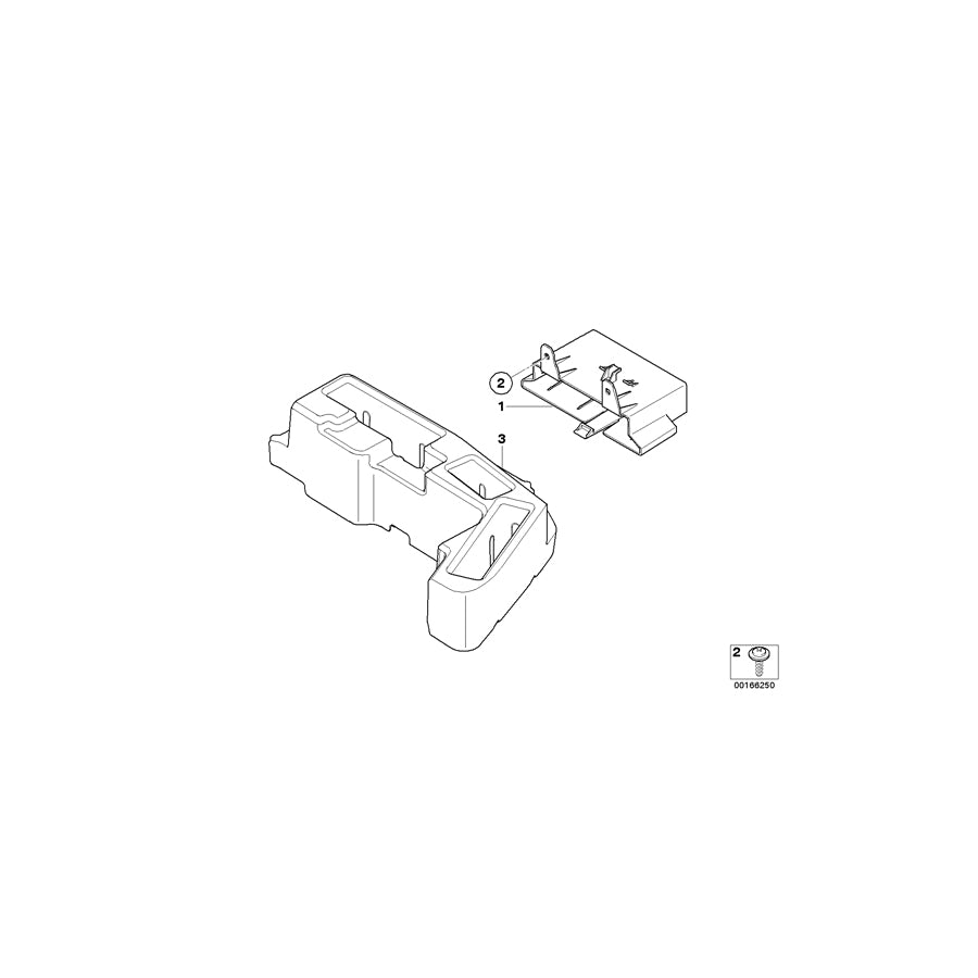 Genuine BMW 61357195197 E88 Equipment Carrier Cvm (Inc. 125i) | ML Performance UK Car Parts