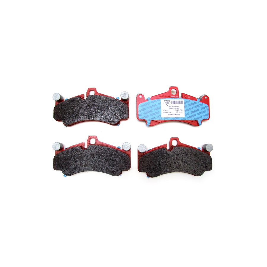 Genuine Porsche Brake Pads, Front Porsche 997 Gt3 Mkii 2010 / 997 Gt3 Rs | ML Performance UK Car Parts