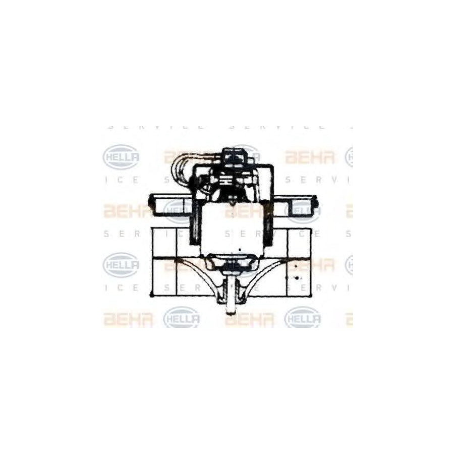 Hella 8EW 009 159-671 Interior Blower