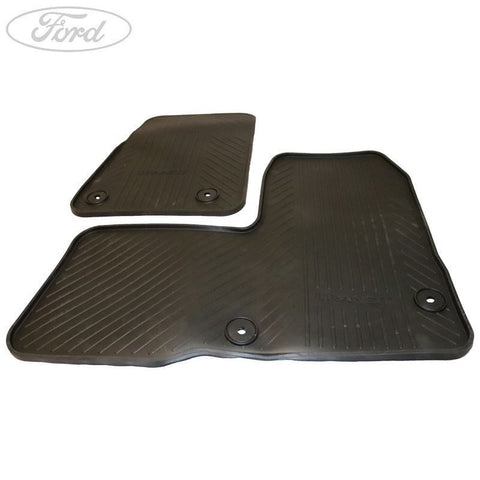 GENUINE FORD 1945228 TRANSIT TOURNEO CUSTOM FRONT RUBBER FLOOR MATS SET 2013 | ML Performance UK