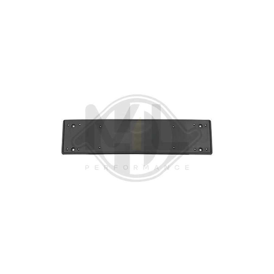 DIEDERICHS ZUB00301 Number plate holder Front, Black | ML Performance Car Parts