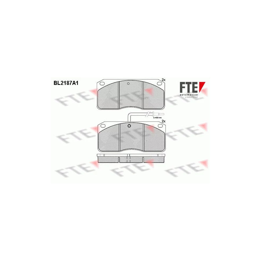 Fte BL2187A1 Brake Pad Set | ML Performance UK Car Parts