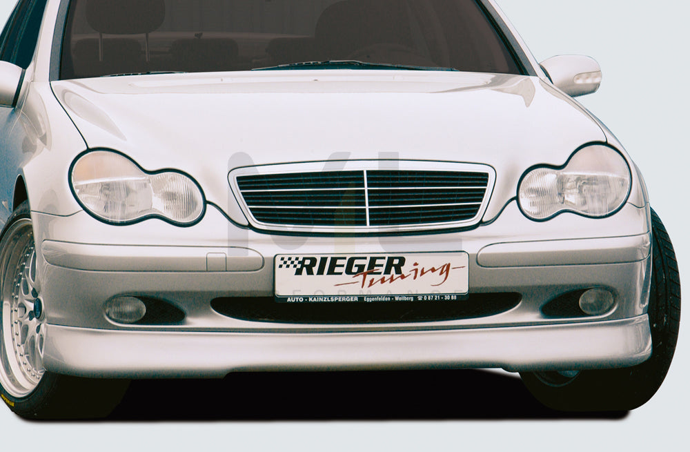 Rieger 00025101 Mercedes-Benz W203 C-Class Front Splitter 1 | ML Performance UK Car Parts