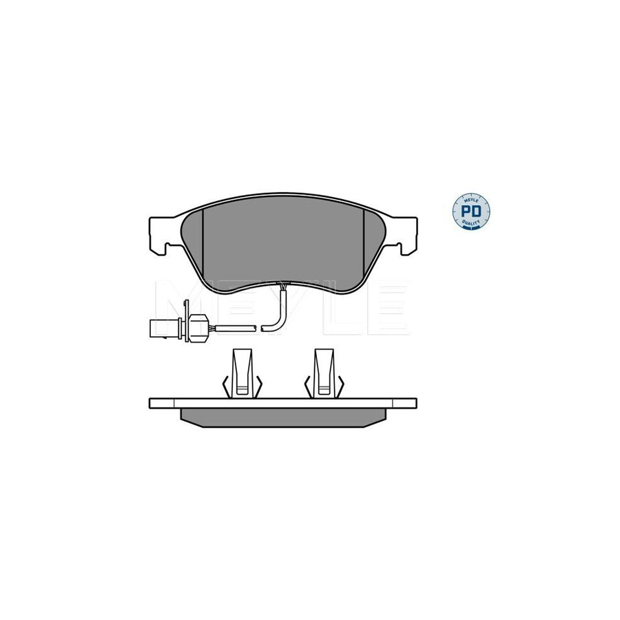 Meyle 025 238 9620/Pd Brake Pad Set