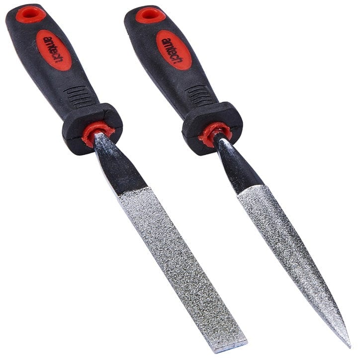 Amtech 2pcs. Diamond File Set | ML Performance DIY & Power Tools