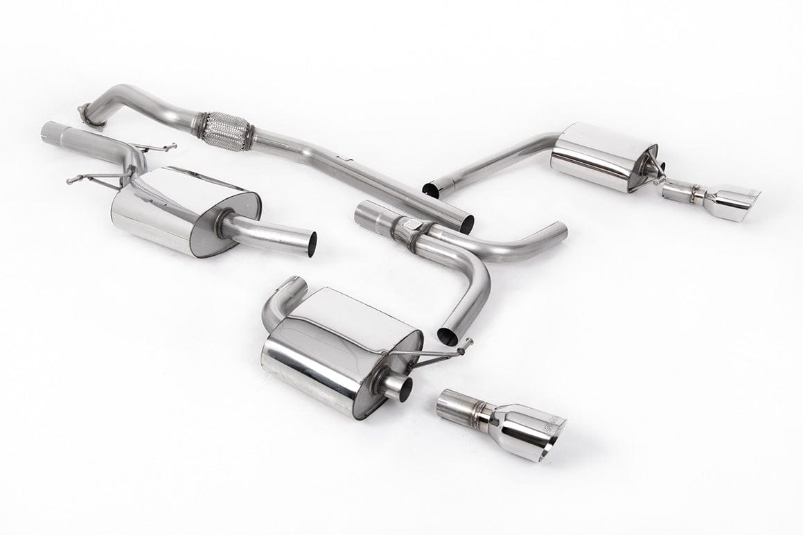 MillTek SSXAU317 Audi A5 Dual Outlet Cat-Back Exhaust