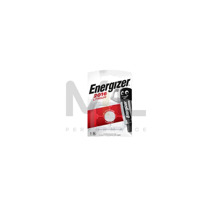 ENERGIZER Lithium CR2016 FSB1 | ML Performance UK Car Parts