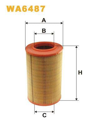 WIX Filters WA6487 Air Filter