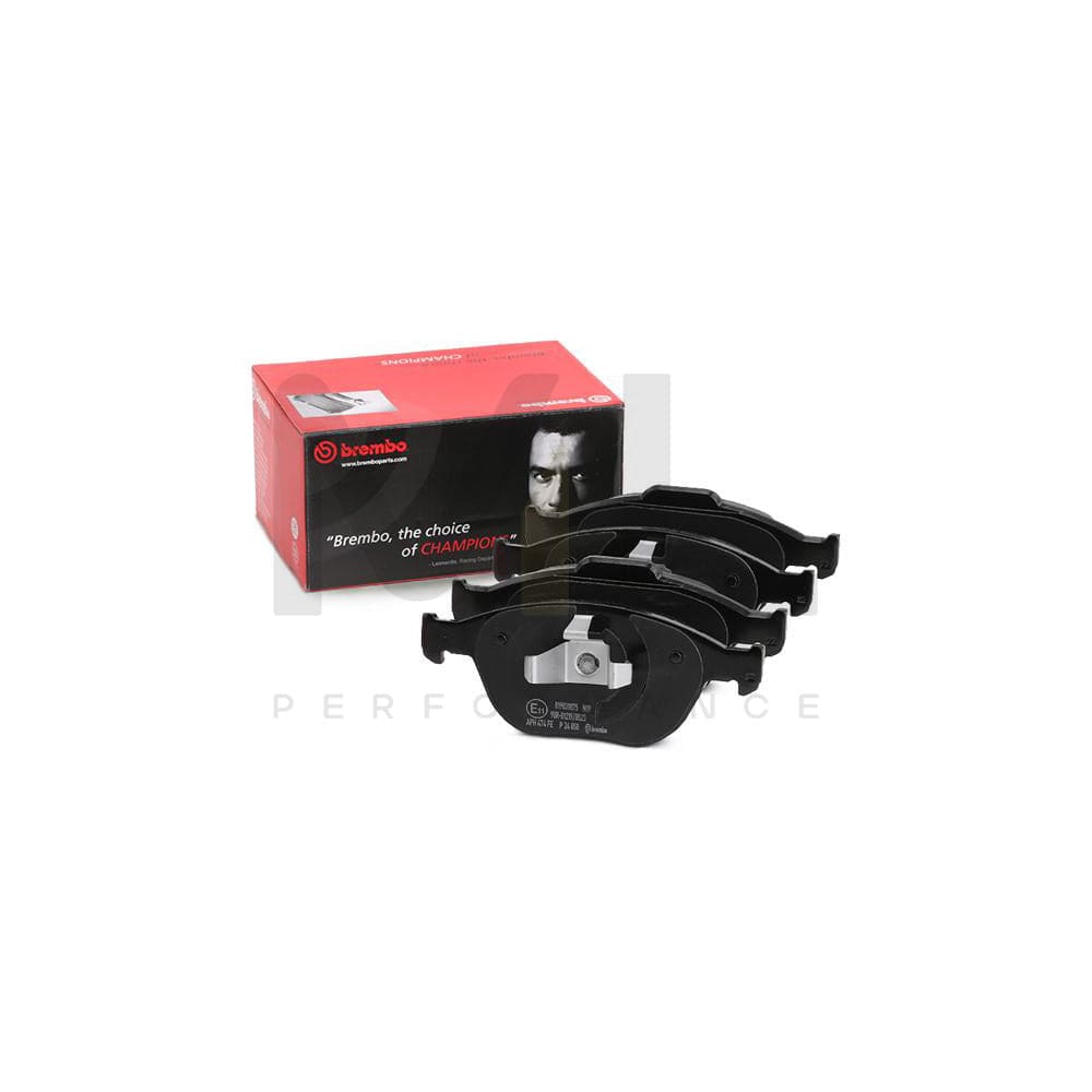 Brembo P 24 058 Brake Pad Set Directional Brake Pads, Excl. Wear Warning Contact | ML Performance Car Parts