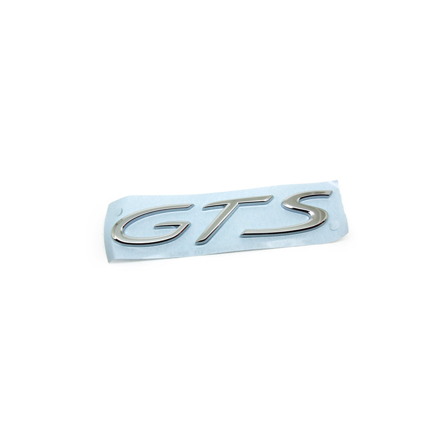 Genuine Porsche Gts - Chrome Rear Badge For Porsche 970 Panamera | ML Performance UK Car Parts