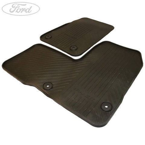 GENUINE FORD 1945228 TRANSIT TOURNEO CUSTOM FRONT RUBBER FLOOR MATS SET 2013 | ML Performance UK