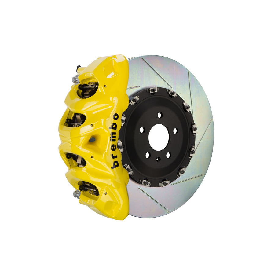 Brembo 1Q2.9612A Lexus Toyota Front GT 8-Pistons Slotted 2-piece Big Brake Kit 412x38mm (Inc. LX570, Land Cruiser)