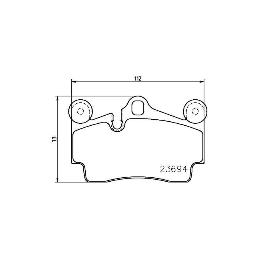 Hella 8MP 376 805-274 Water Pump