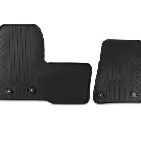 GENUINE FORD 1945227 TOURNEO CUSTOM RUBBER FLOOR MATS FRONT, BLACK | ML Performance UK