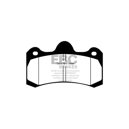 EBC PD14KR420 Holden HSV Vauxhall Bluestuff Rear Brake Pad & GD Disc Kit - AP Caliper (Inc. E & VXR8) 2 | ML Performance UK Car Parts