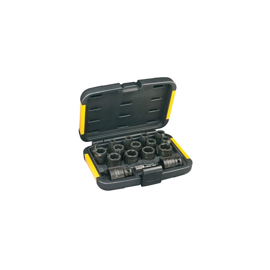 DEWALT DEWDT7506QZ DT7506 Impact Socket Set, 17 Piece | ML Performance UK