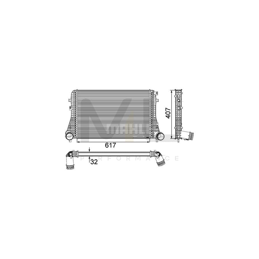 MAHLE ORIGINAL CI 208 000P Intercooler | ML Performance Car Parts