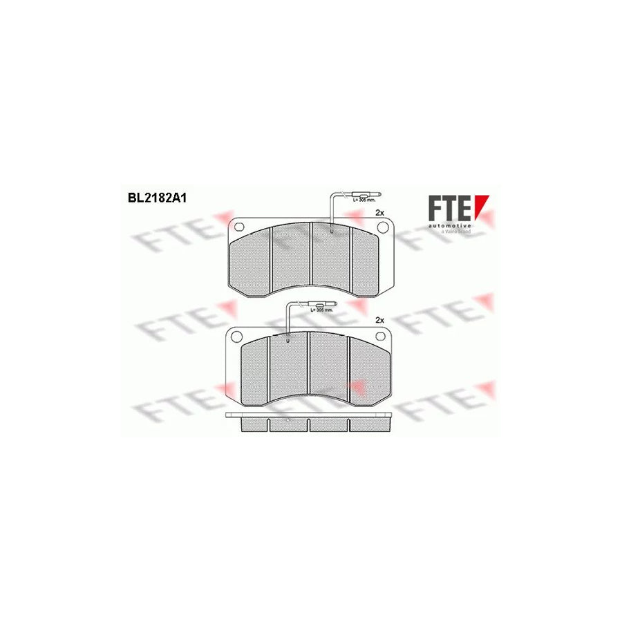 Fte BL2182A1 Brake Pad Set | ML Performance UK Car Parts