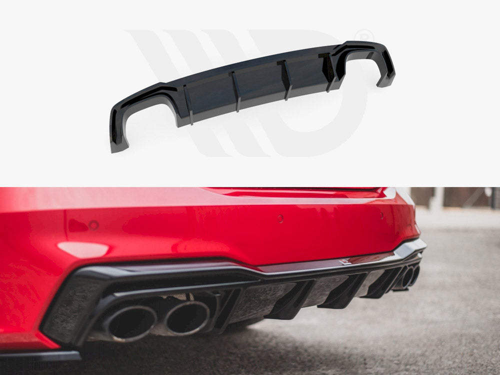 Maxton Design AU-A7-C8-SLINE-RS1T Rear Valance Audi S7 / A7 S-line C8 | ML Performance UK Car Parts