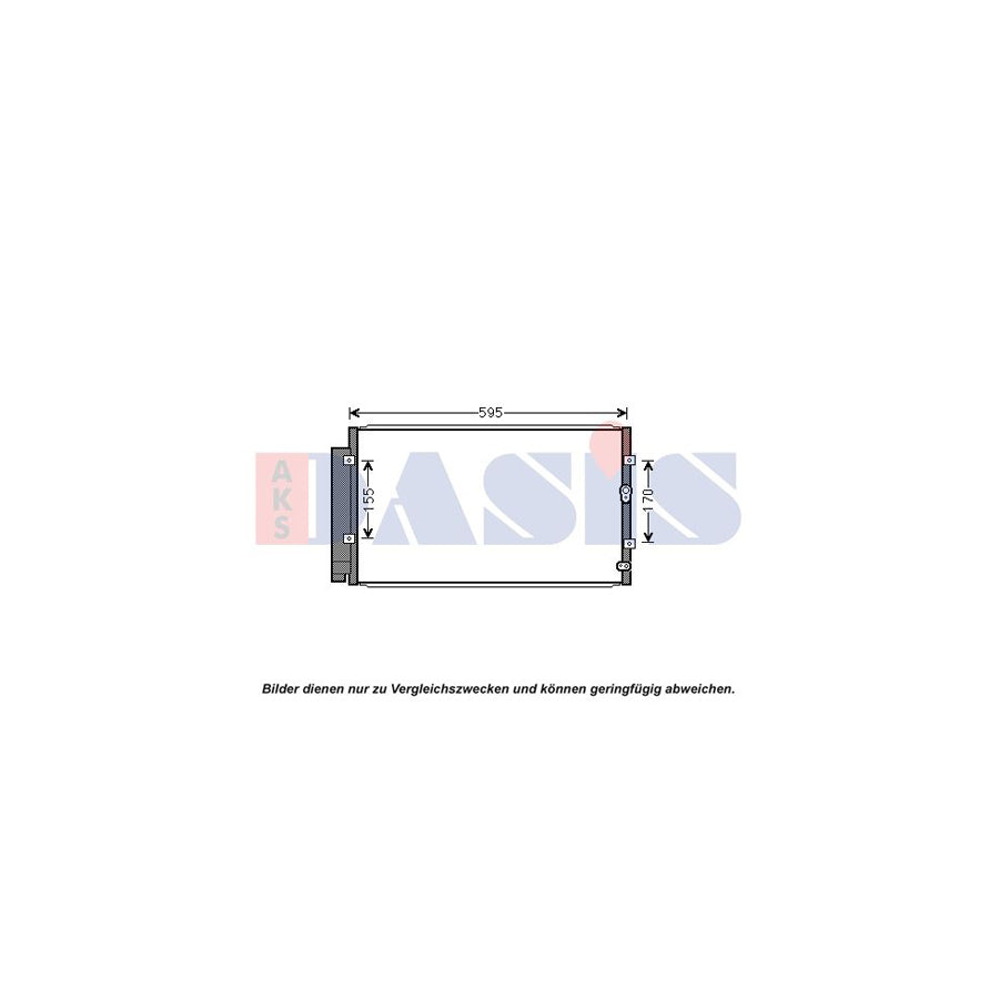 AKS Dasis 352021N Air Conditioning Condenser | ML Performance UK