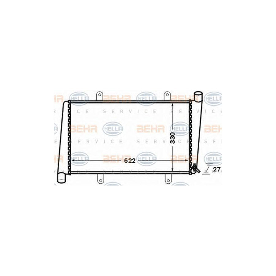 Hella 8MK 376 774-171 Engine Radiator