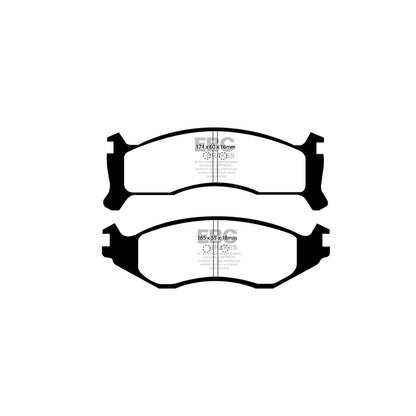 EBC PD11KF277 Chrysler Voyager Greenstuff Front Brake Pad & GD Disc Kit 2 | ML Performance UK Car Parts