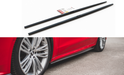 Maxton Design AU-A7-C8-SLINE-SD1T Side Skirts Diffusers Audi A7 S-Line C8 / S7 C8 | ML Performance UK Car Parts