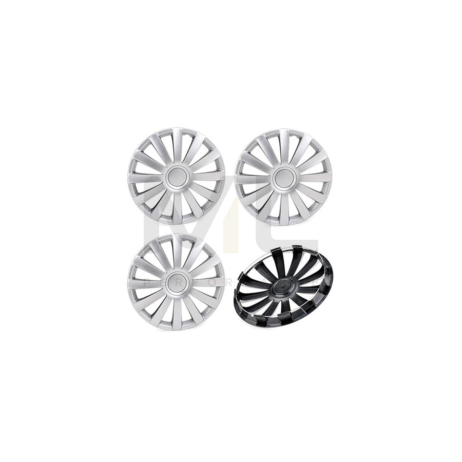 ARGO 15 SPYDER Wheel trims 15 Inch Silver | ML Performance Car Parts