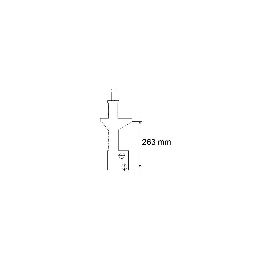 Sachs 197 008 Shock Absorber