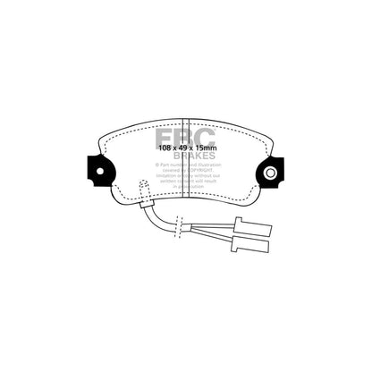 EBC PDKF079 Alfa Romeo Sprint Ultimax Front Brake Pad & Plain Disc Kit - ATE Caliper 2 | ML Performance UK Car Parts