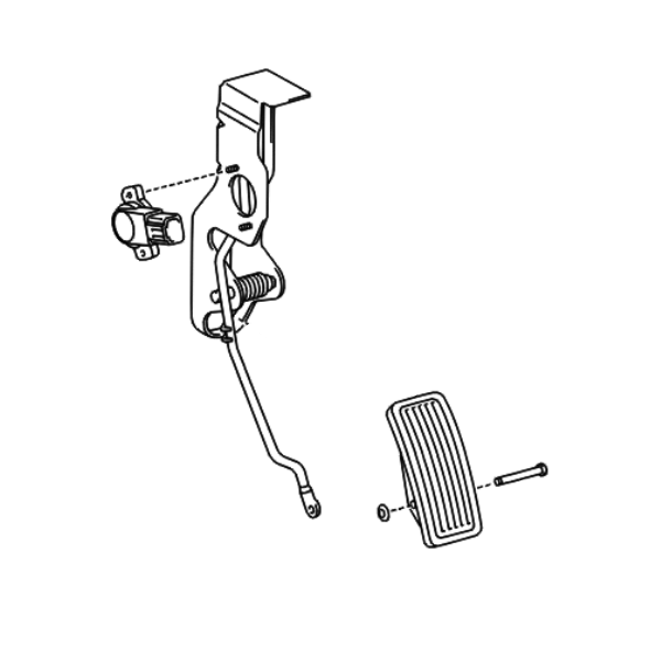 Genuine Lexus 78010-30020 SC430 Accelerator Link and Pedal Assembly