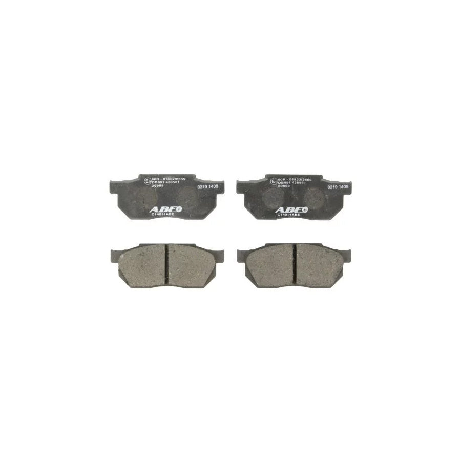 ABE C14014ABE Brake Pad Set