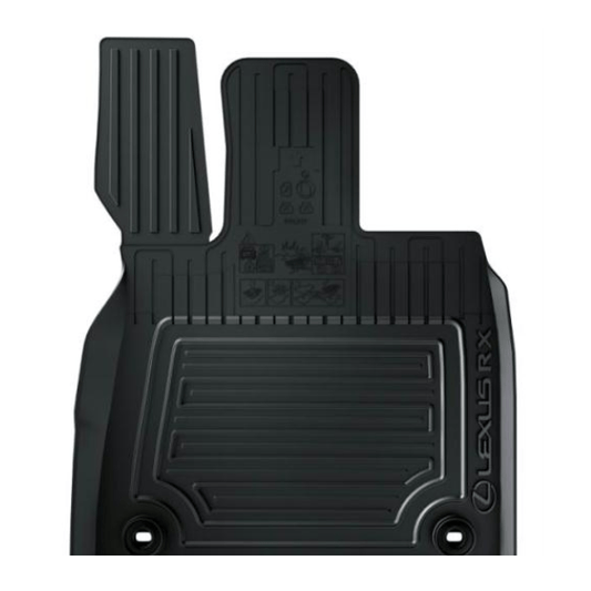 Genuine Lexus PW210-0E005-C0 RX Phase 4 Rubber Floor Mats