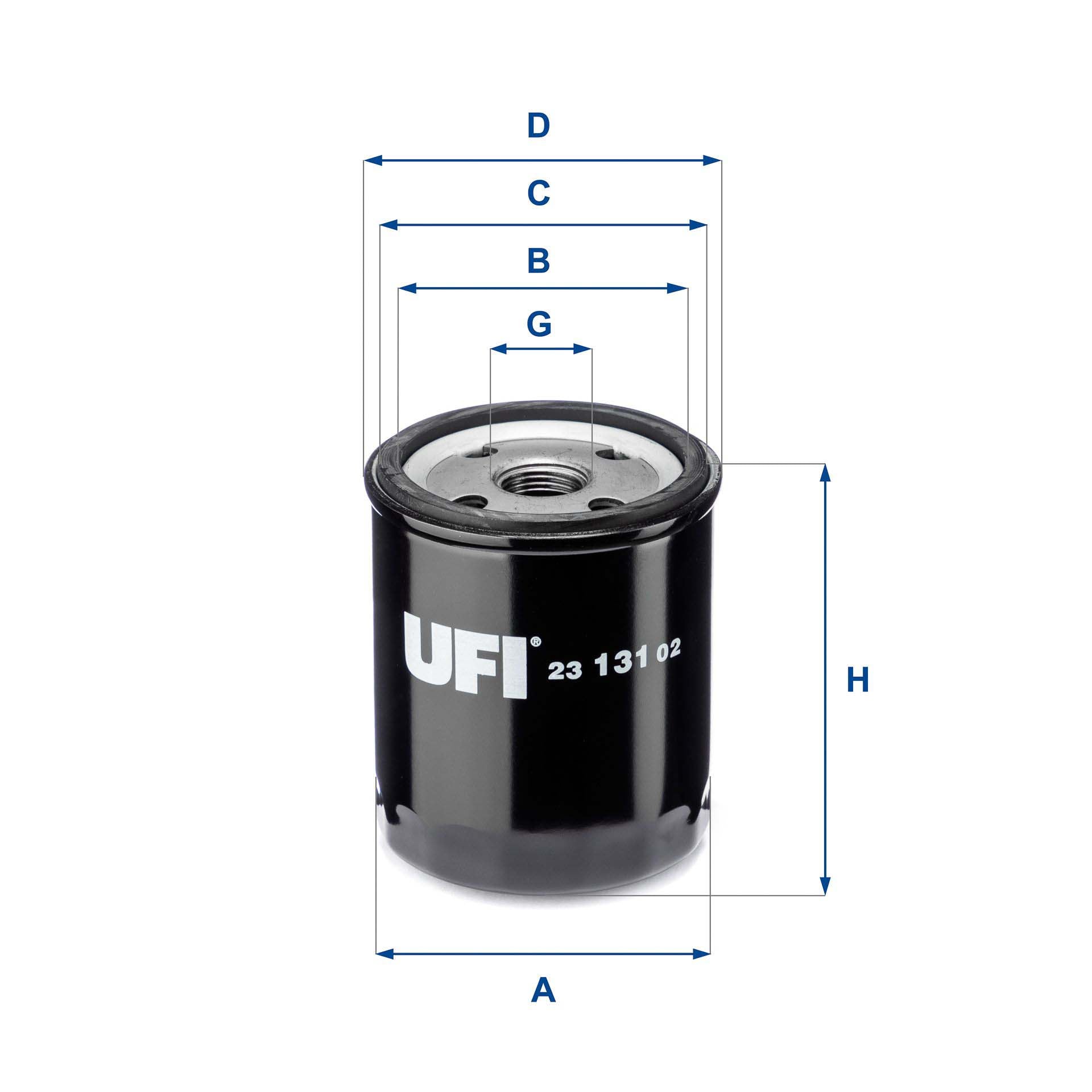 UFI 23.131.02 Oil Filter