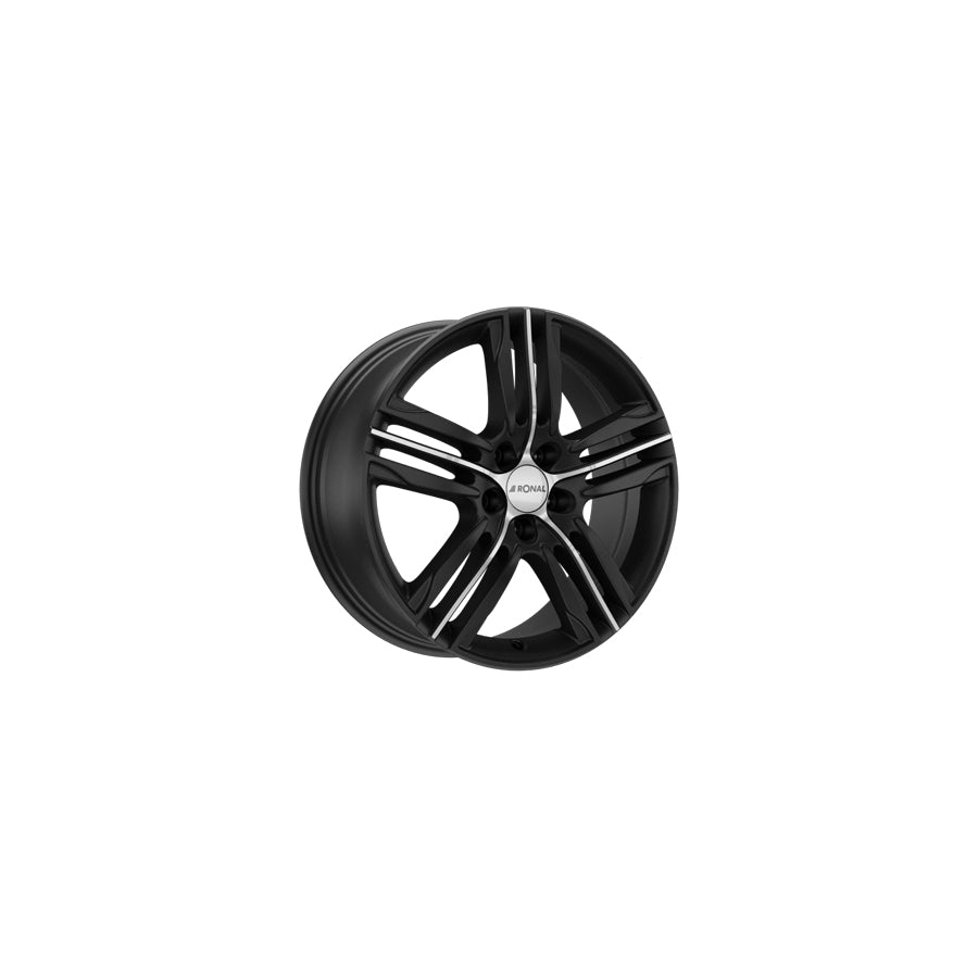 Ronal R57 7.5x19 ET55 57R9755.15X/332 Matt Black Front Diamond Cut Wheel | ML Performance UK Car Parts