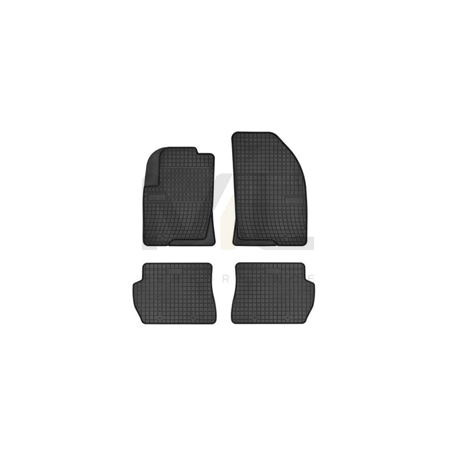 FROGUM Tailored 0313 Floor mat set Elastomer, Front and Rear, Quantity: 4, Black | ML Performance Car Parts