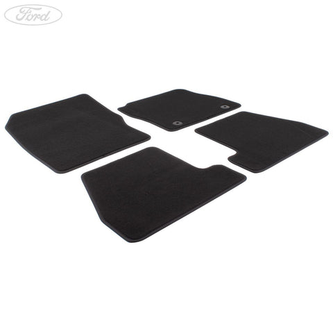 GENUINE FORD 1765446 FOCUS ST FRONT & REAR FLOOR MATS SET VELOUR 2012-2014 | ML Performance UK