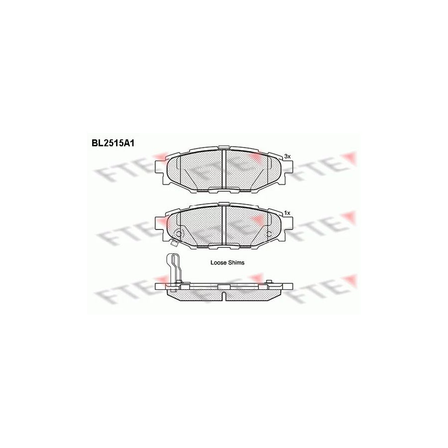 Fte 9010773 Brake Pad Set | ML Performance UK Car Parts