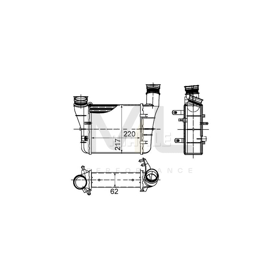 MAHLE ORIGINAL CI 426 000S Intercooler | ML Performance Car Parts