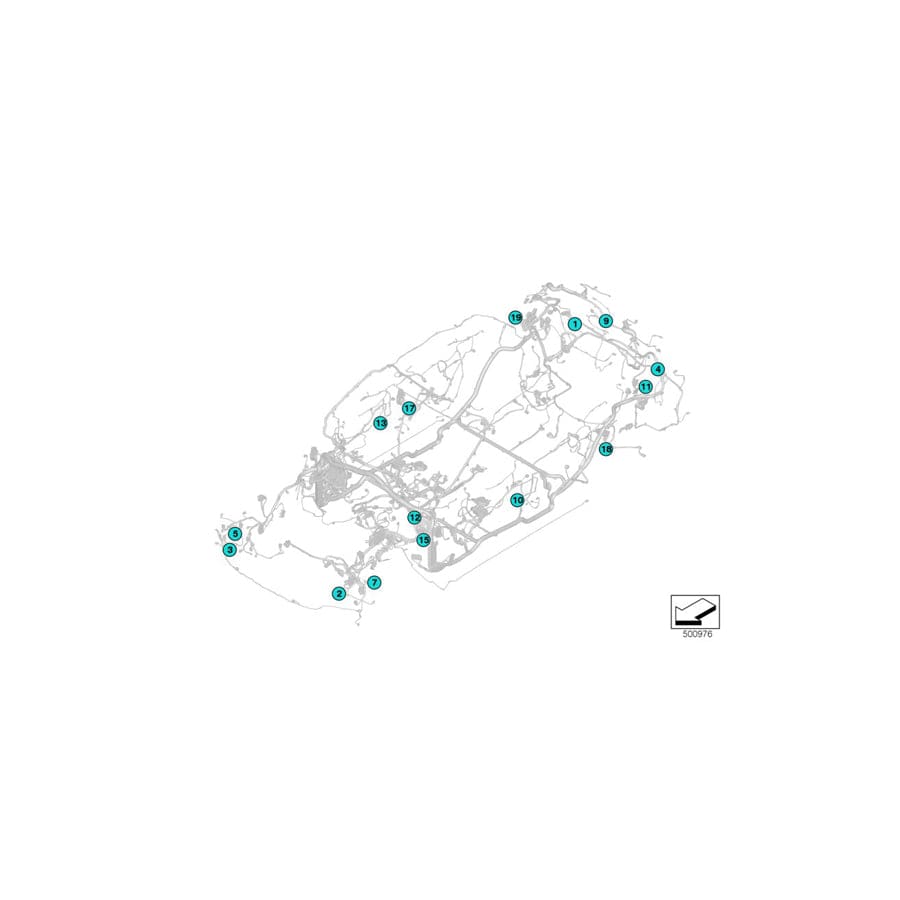 Genuine BMW 61139144234 F11 F12 Socket Housing 4 POL. (Inc. 740LdX, ALPINA B7X & 550iX 4.4) | ML Performance UK Car Parts