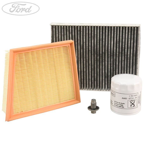 GENUINE FORD 2342347 FIESTA B-MAX SERVICE KIT OIL AIR CABIN FILTER | ML Performance UK