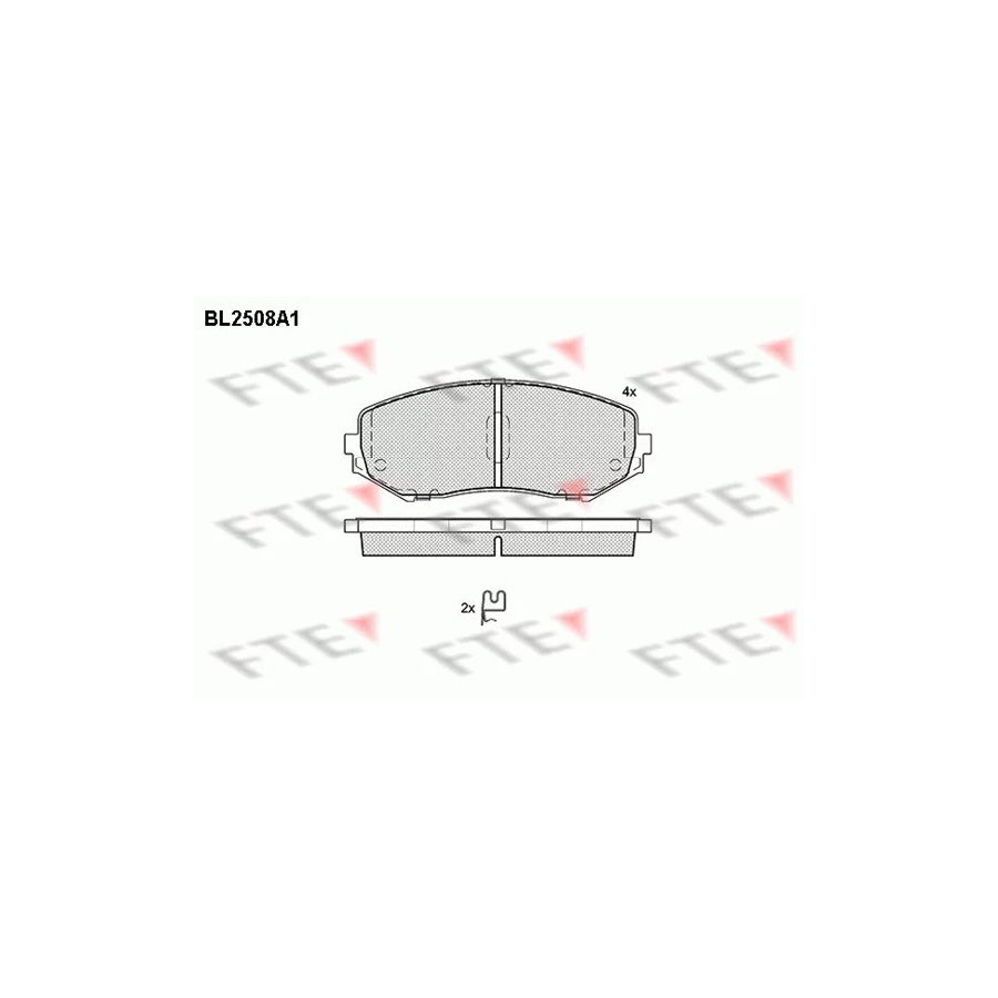 Fte 9010770 Brake Pad Set | ML Performance UK Car Parts