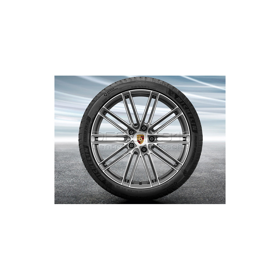 Genuine Porsche 21 Panamera (971) Turbo Design Alloy Wheels & Summer Tyres Original Porsche | ML Performance UK Car Parts